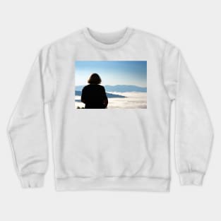 Mountain Contemplation Crewneck Sweatshirt